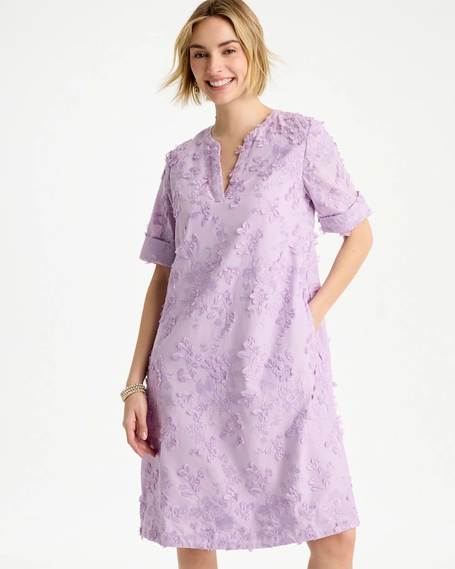 3-D Floral Bonnie Dress